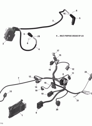 10- Engine Harness and Electronic Module - 1000R EFI (Renegade STD XXC)_1