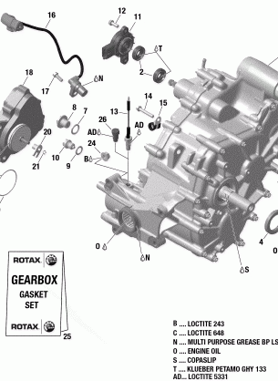 01- Gear Box And Components 420686212