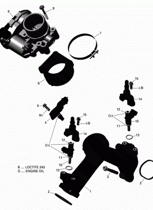 02- Air Intake Manifold And Throttle Body New T3