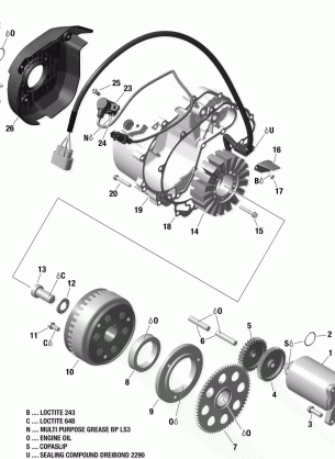 03- Magneto And Electric Starter New T3