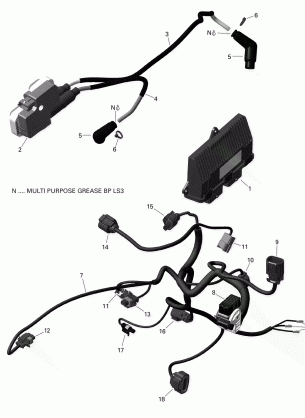 10- Engine Harness And Electronic Module