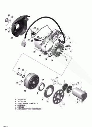 03- Magneto And Electric Starter _04R1423