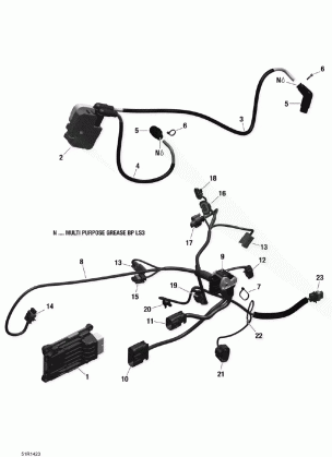 10- Engine Harness And Electronic Module _51R1423