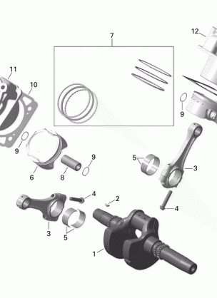 01- Crankshaft Piston And Cylinder