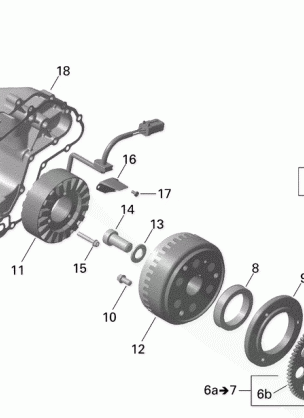 03- Magneto And Electric Starter Outlander XMR