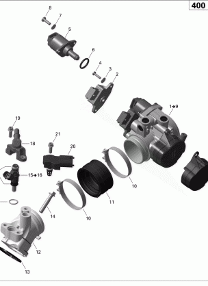 02- Air Intake Manifold And Throttle Body