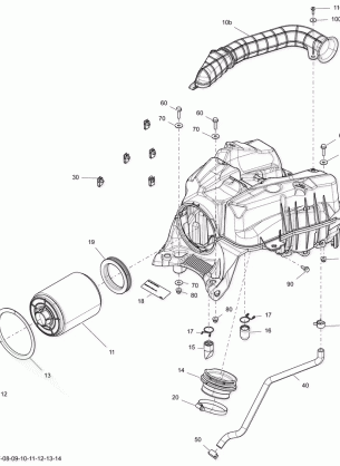 02- Air Intake Silencer