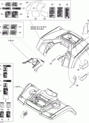 09- Fender And Central Panel Kit