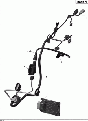 10- Engine Harness And Electronic Module