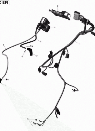 10- Engine Harness And Electronic Module