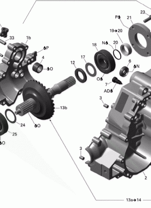 01- Gear Box Output Shaft