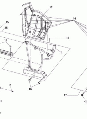 09- Front Bumper And Footrests North America International