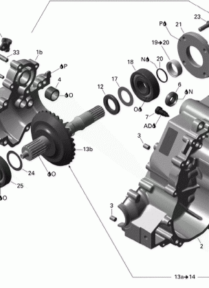 01- Gear Box Output Shaft