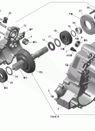 01- Gear Box Output Shaft