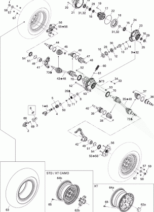 07- Drive System Front XT