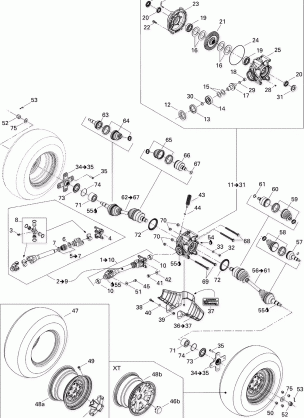 08- Drive System Rear XT