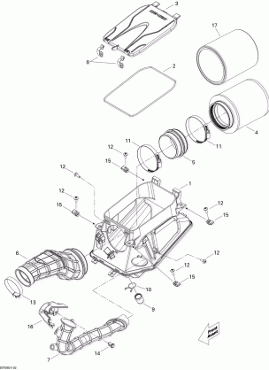 02- Air Intake Silencer