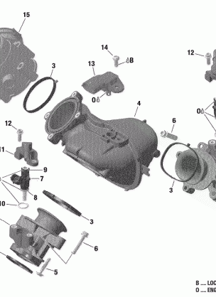 02- Air Intake Manifold And Throttle Body - HD10