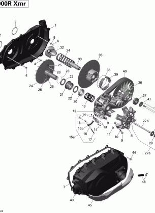 05- Transmission - 1000R EFI