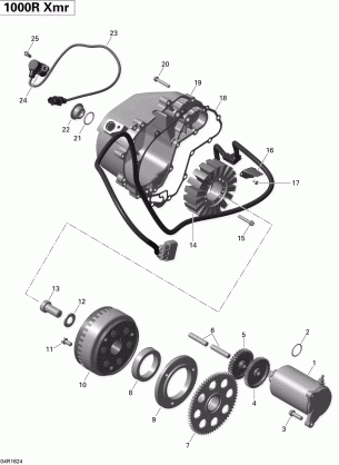 03- Magneto and Electric Starter - 1000R EFI