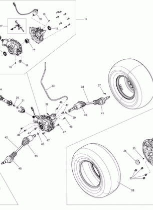 08- Drive System Rear _13C1411