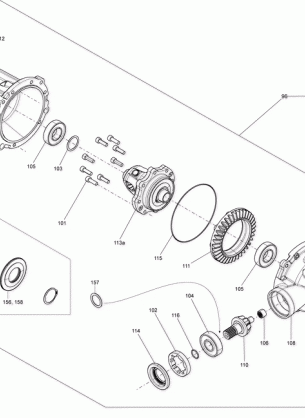 07- Drive System Front _Differential_12C1508b