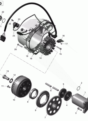 03- Magneto And Electric Starter _04R1511