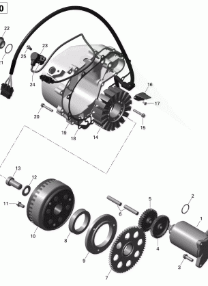 03- Magneto And Electric Starter _04R1510