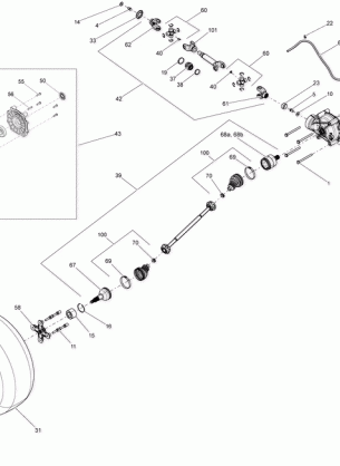 08- Drive System Rear _13C1404