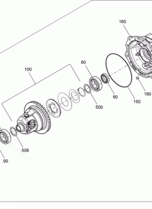 07- Drive System Front Differential_12C1406b