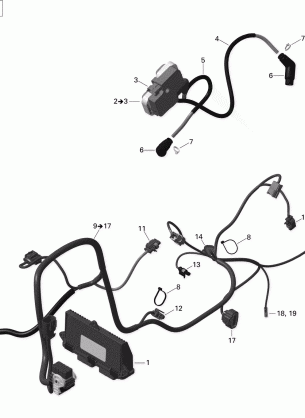 10- Engine Harness And Electronic Module