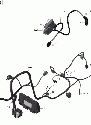 10- Engine Harness And Electronic Module