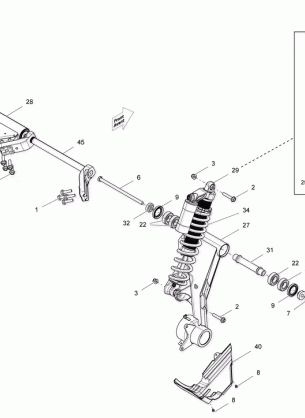 08- Rear Suspension X Model