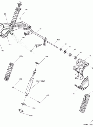 08- Rear Suspension - Except Package LTD