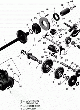 01- Gear Box And Components