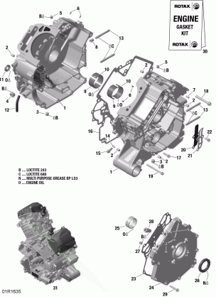 01- Crankcase - HD10