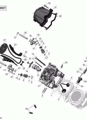 01- Cylinder Head Front - Turbo