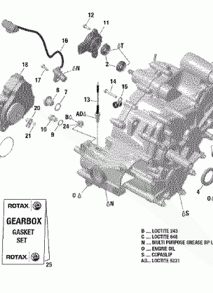 01- Gear Box Assy - GBPS - Maverick Turbo-Maverick MAX Turbo