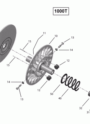 05- Transmission Driven Pulley - Turbo