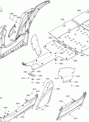 09- Body And Accessories - Middle Section All Models