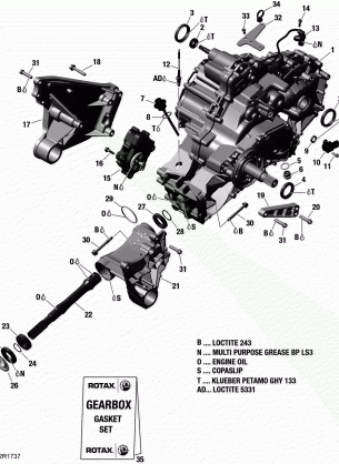 01- Gear Box And Components