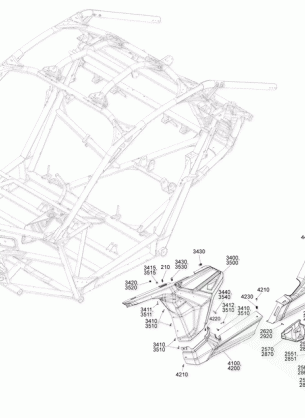 09- Body Side Part Maverick X3 Bright White Models - Package STD