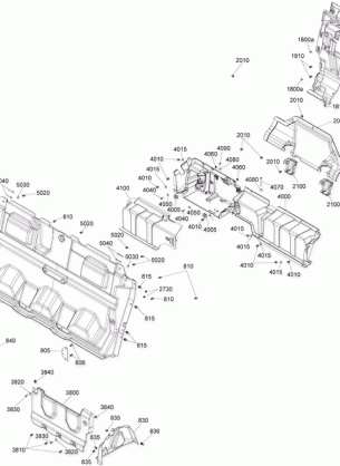 09- Cab Interior Divisions Defender MAX - All Package