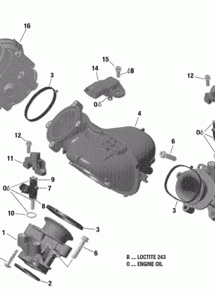 02- Air Intake Manifold And Throttle Body - HD8