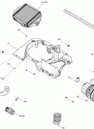 02- Air Intake Maverick X3 - Engine 903TCIC