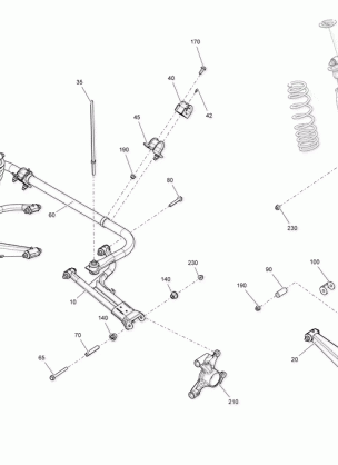 08- Rear Suspension Traxter T1B - All Package STD PRO