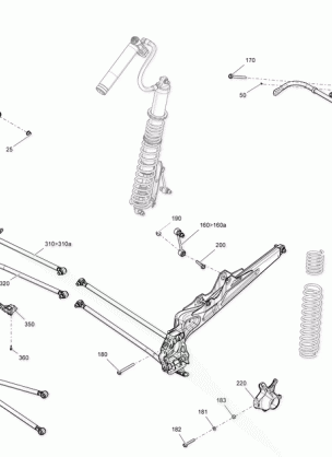 08- Rear Suspension Maverick X3 - All Package