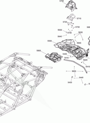 09- Body Rear Part Maverick X3 MAX Hyper Silver Models - Package STD