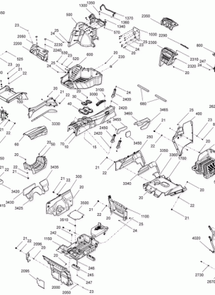 09- Cab Interior Commander MAX - All Models