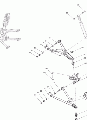 07- Front Suspension Defender - XTP